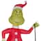 12ft. Airblown® Inflatable Grinch & Max in Sleigh Colossal Scene
